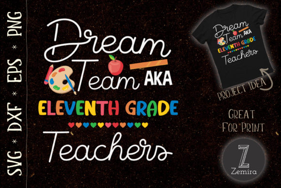Dream Team Eleventh Grade Back to School Design Bundle