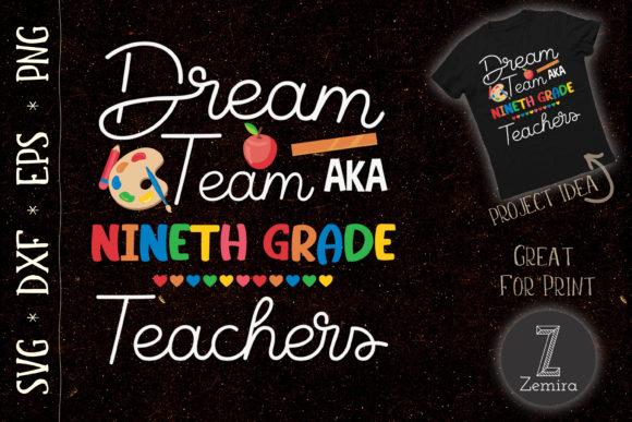 Dream Team Nineth Grade Back to School: Creative Ways to Use This Design