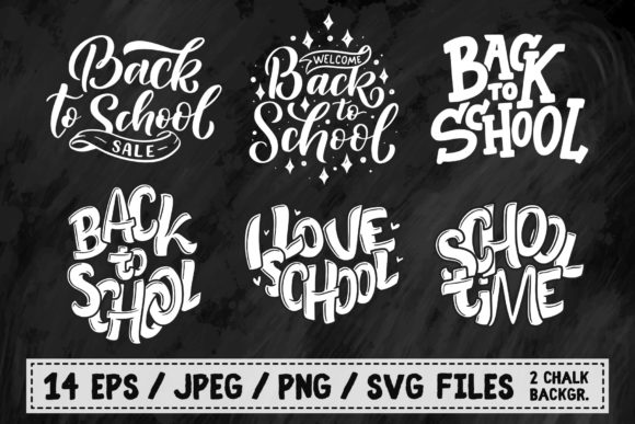 Lettering Kit β Back to School