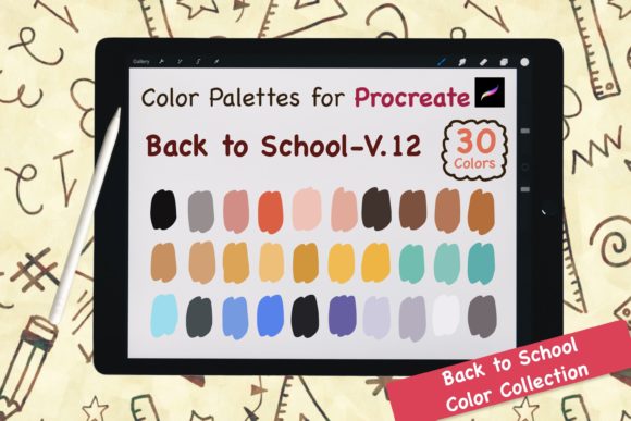 Procreate Color Palette-BackToSchool V12: A Balanced Evaluation for Digital Artists