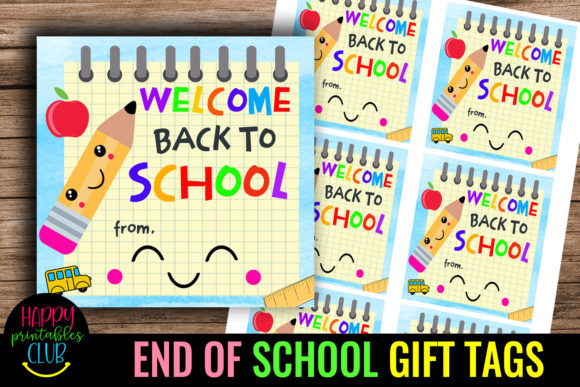 Welcome Back to School- First Day School: How to Use First Day Teacher Gift Tags Like a Pro